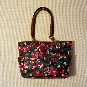 Calvin Klein Floral Tote Purse